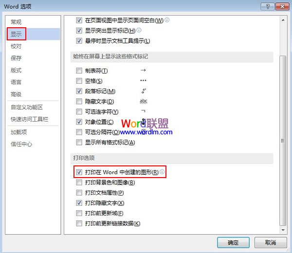 为什么Word2013中的图形打印不出来?(图4) 为什么Word2013中的图形打印不出来?