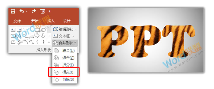 毛茸茸的字体 | PPT打造虎皮字体(图4) 毛茸茸的字体 | PPT打造虎皮字体